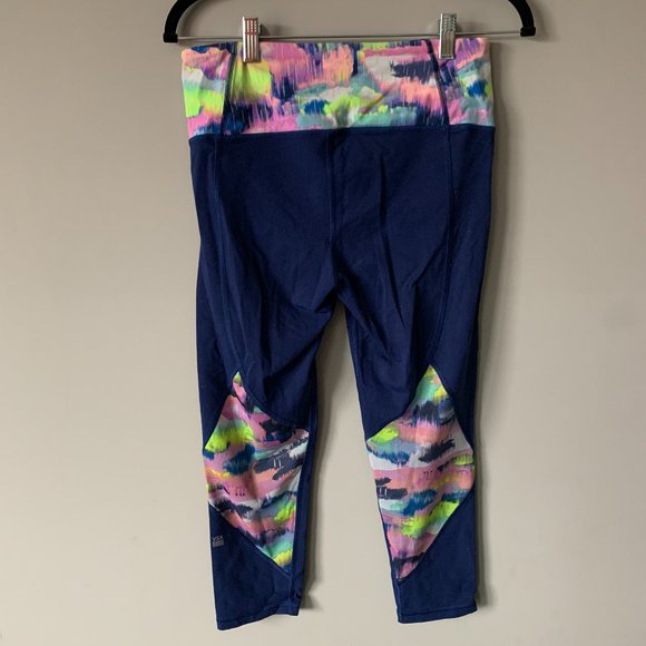 Victoria Secret - Leggings - Blue with Pink Tye-Dye (VSX Sport) - Picture 3 of 3